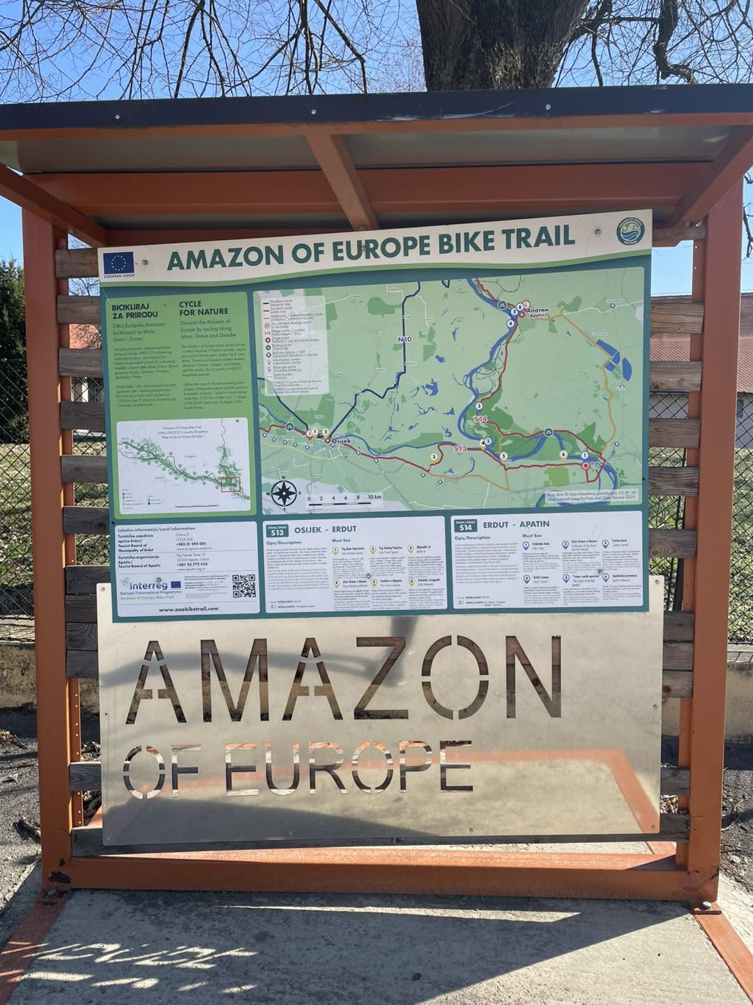 Fotografija lokacije uz Amazon of Europe Bike Trail u blizini Erduta